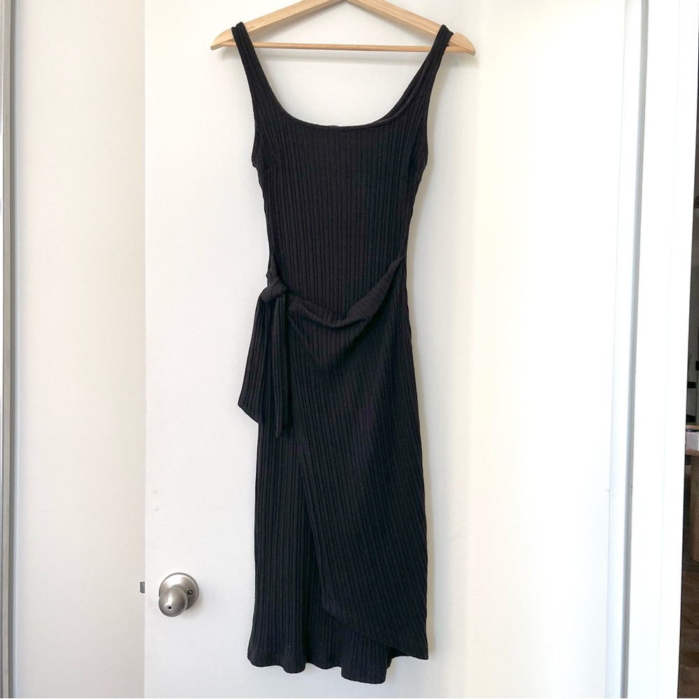 Black Nordstrom Wrap-Around Dress